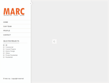 Tablet Screenshot of marc.my